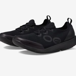 NWT OOFOS Men's Black Slip-on Athletic Shoes: Arch Suport